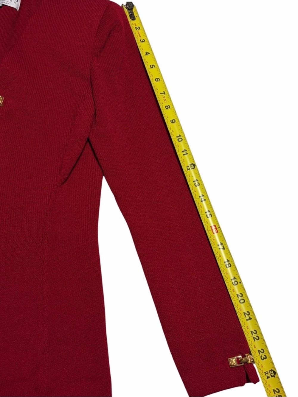 Santana Knit V-Neck Suit Jacket - Picture 10 of 13